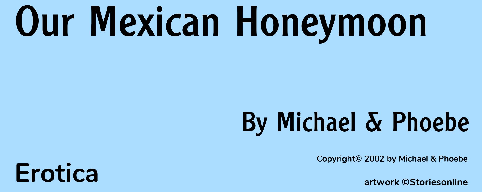 Our Mexican Honeymoon - Cover