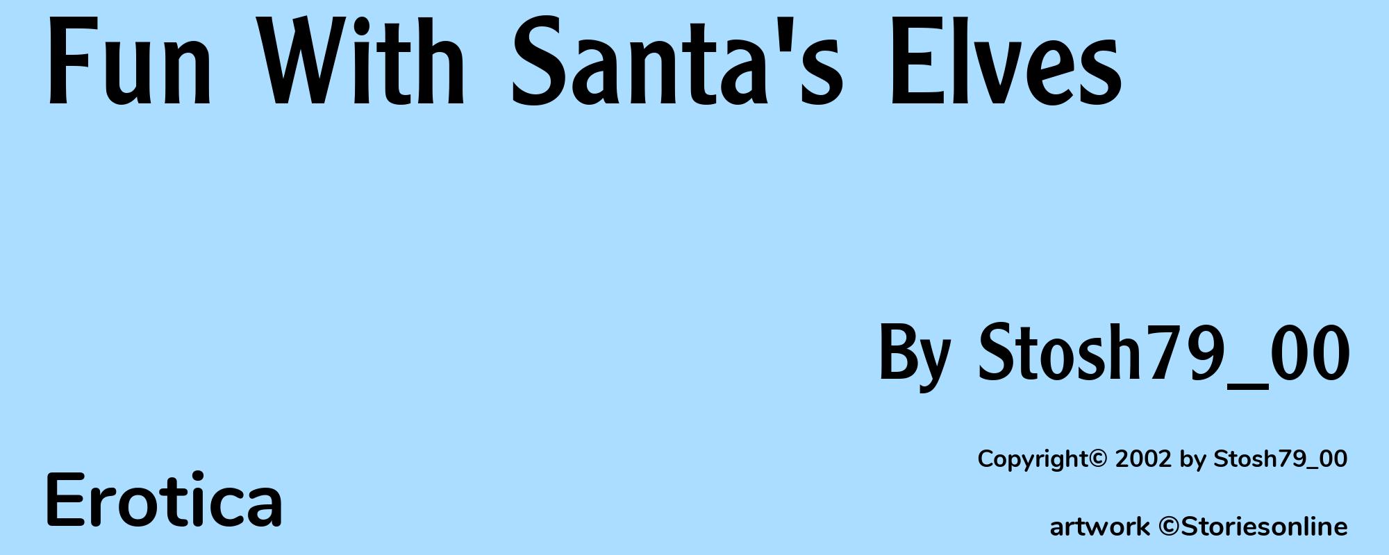 Fun With Santa's Elves - Cover