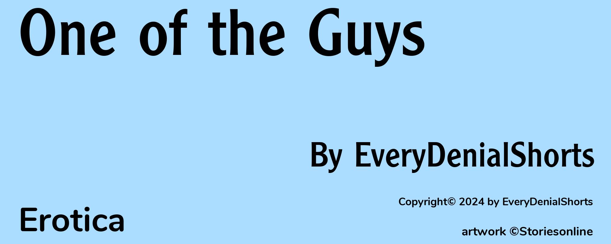 One of the Guys - Cover
