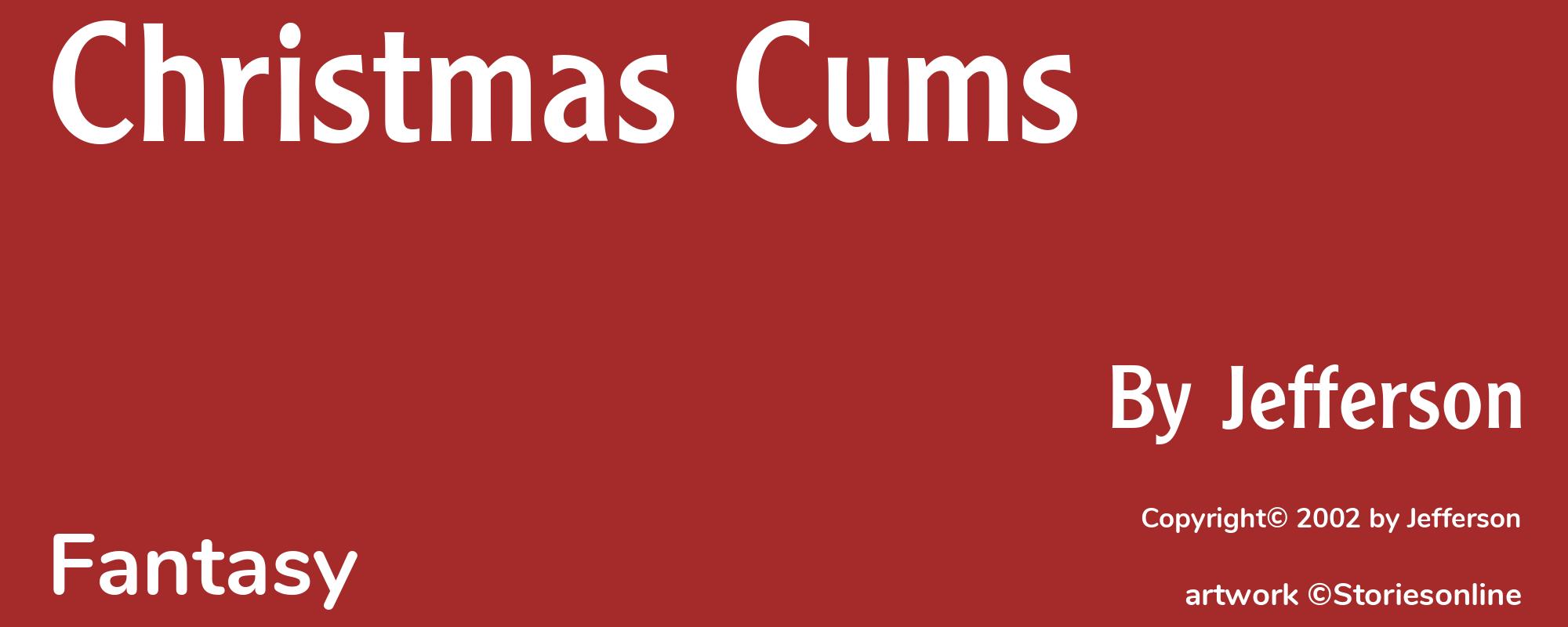 Christmas Cums - Cover