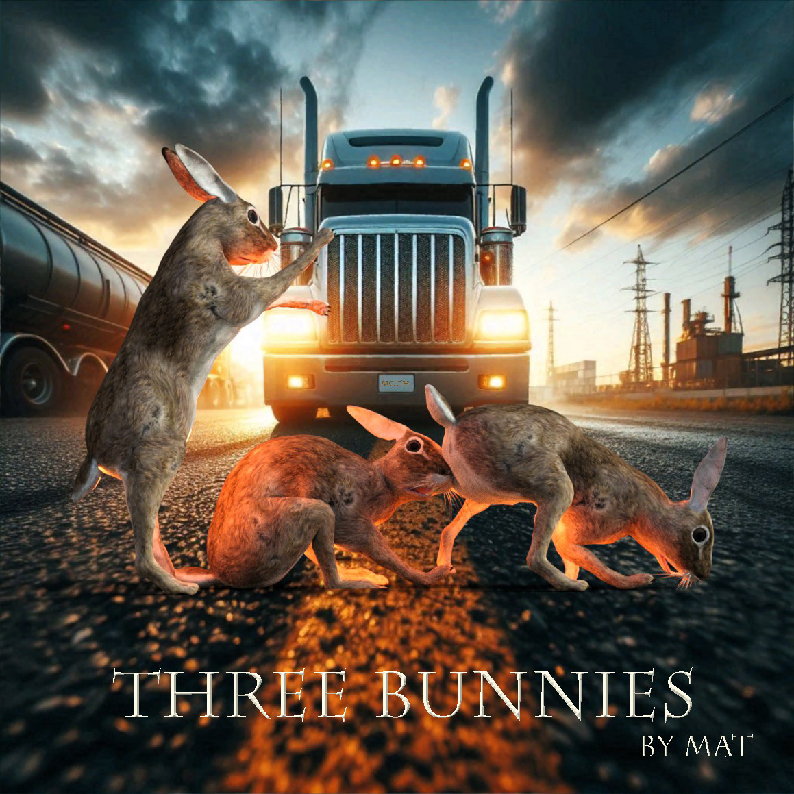 Three Bunnies - Cover