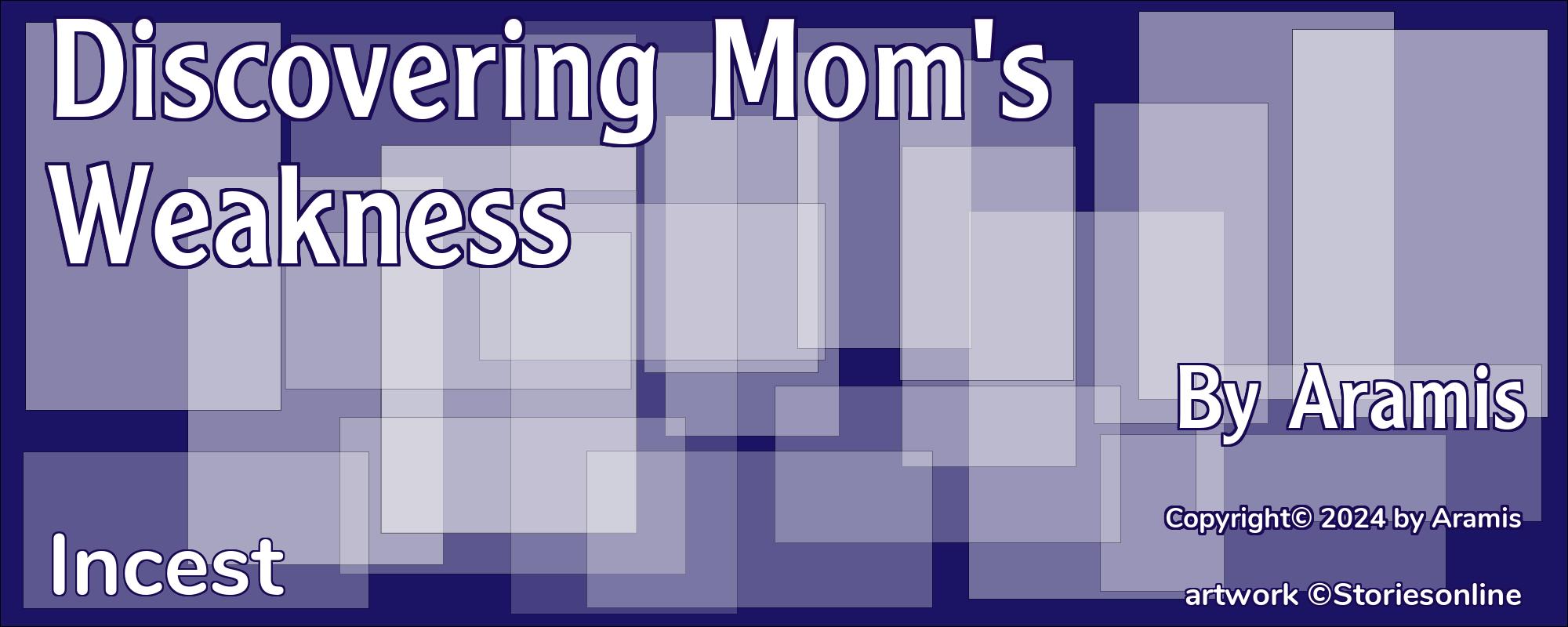 Discovering Mom's Weakness - Cover