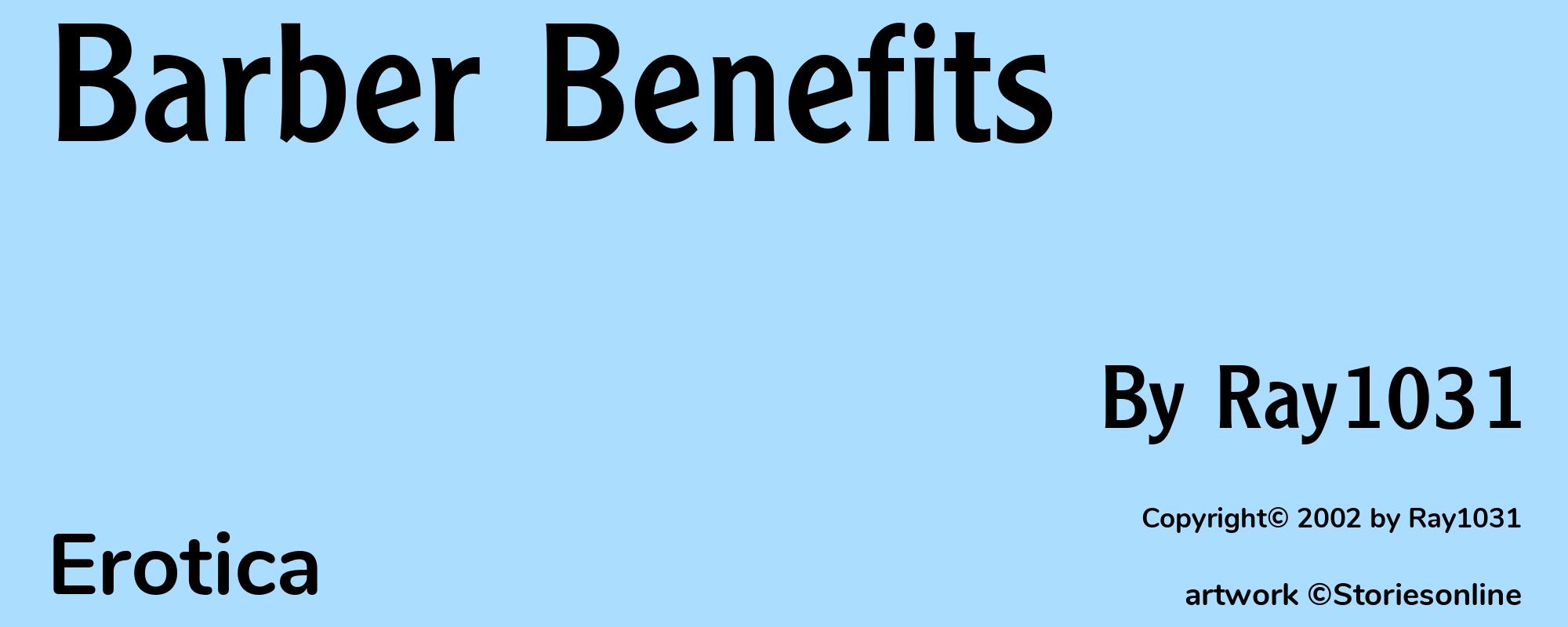 Barber Benefits - Cover