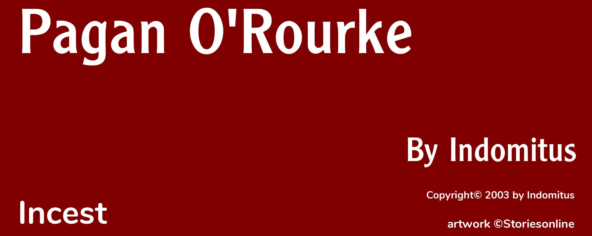 Pagan O'Rourke - Cover