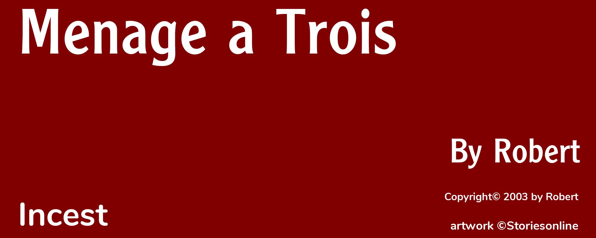 Menage a Trois - Cover
