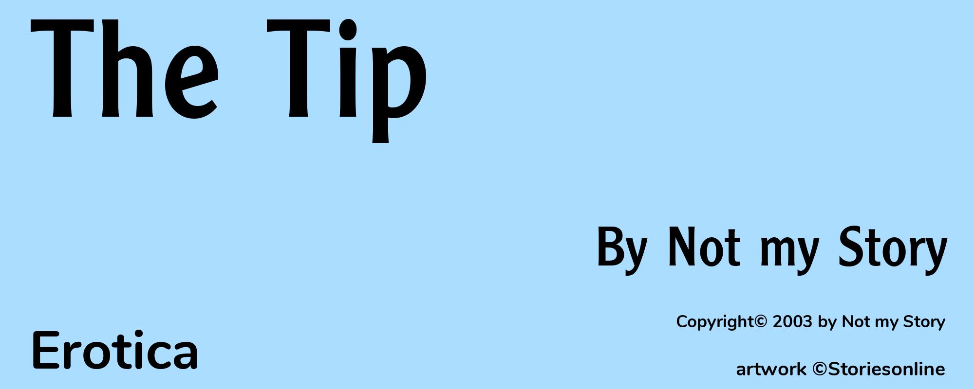 The Tip - Cover