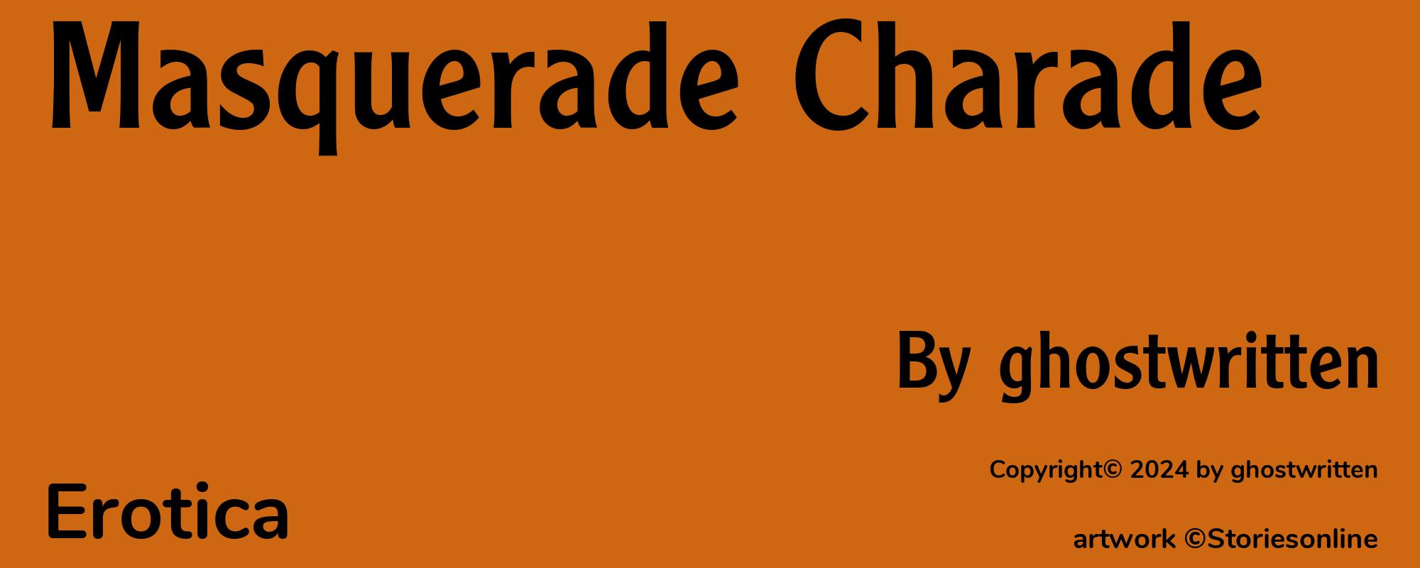 Masquerade Charade - Cover