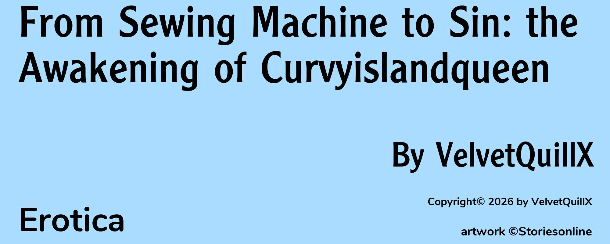 From Sewing Machine to Sin: the Awakening of Curvyislandqueen - Cover