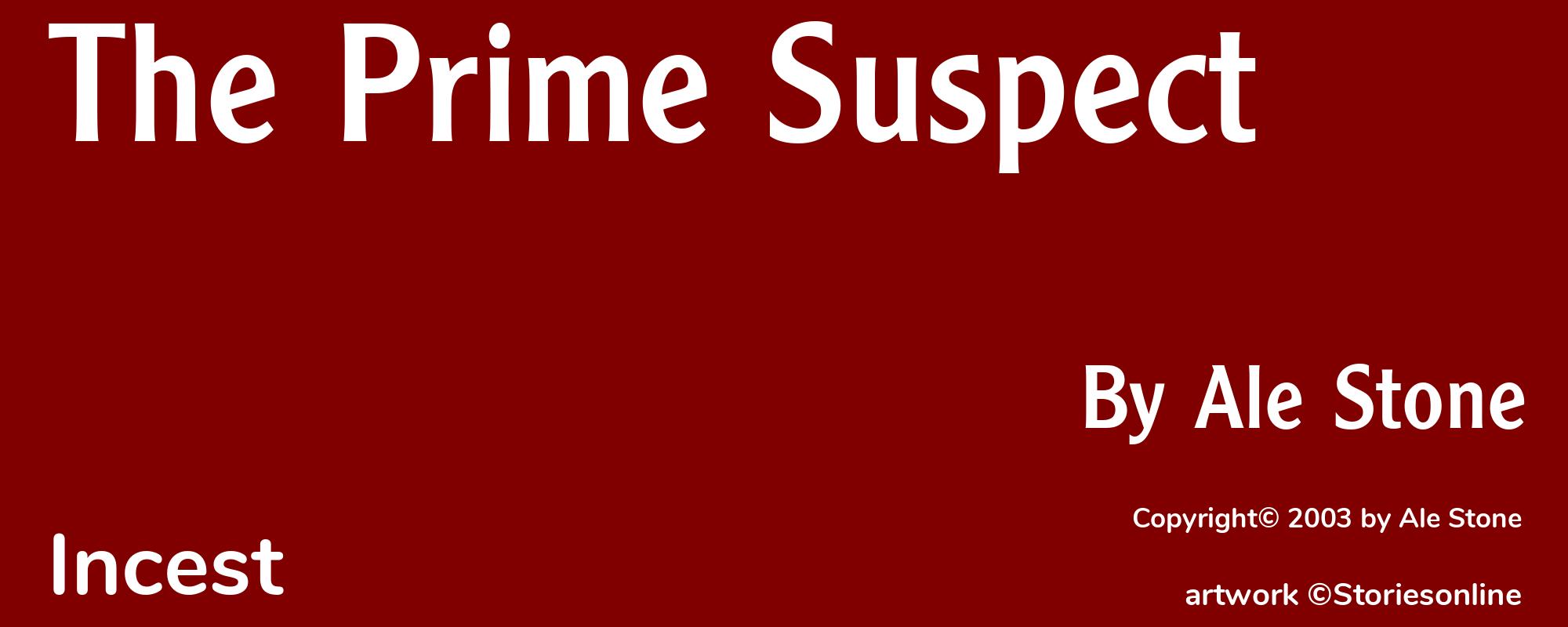 The Prime Suspect - Cover