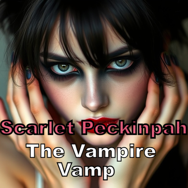 Scarlet Peckinpah: the Vampyre Vamp - Cover