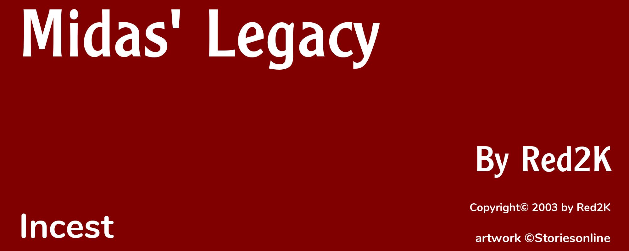 Midas' Legacy - Cover