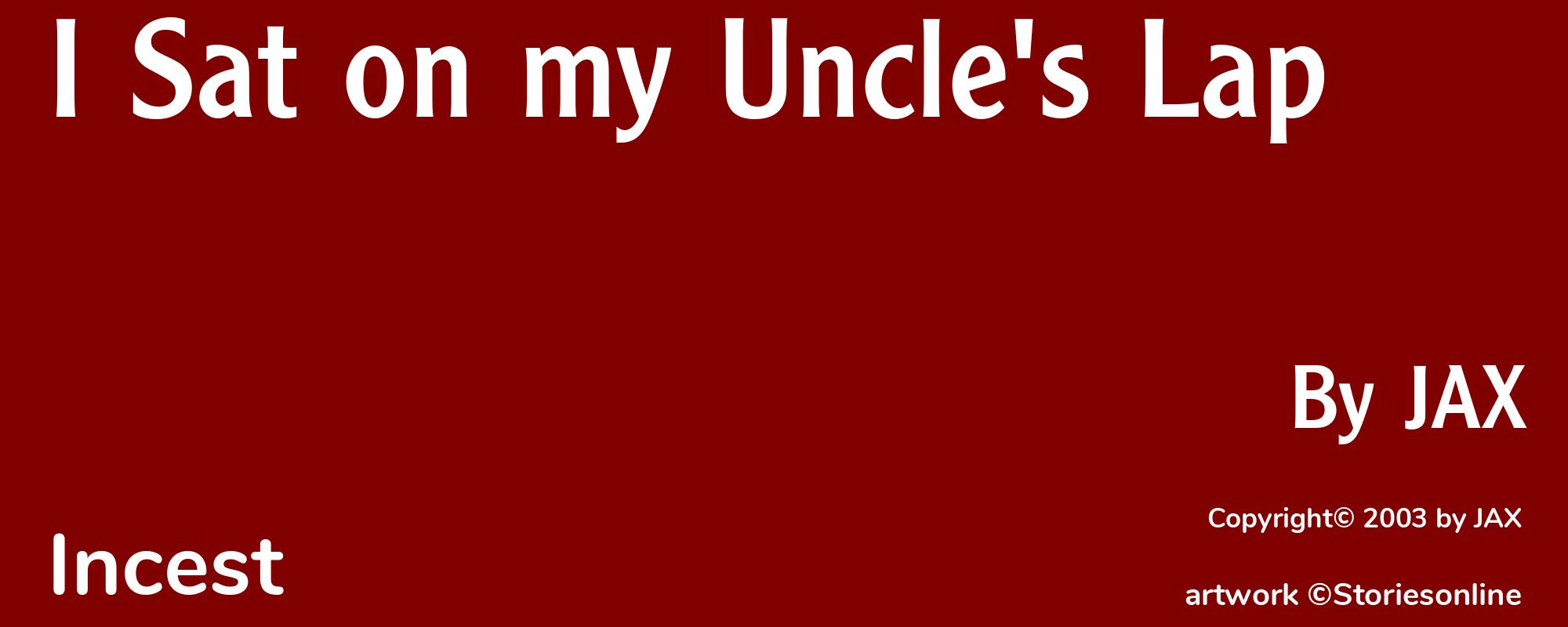 I Sat on my Uncle's Lap - Cover