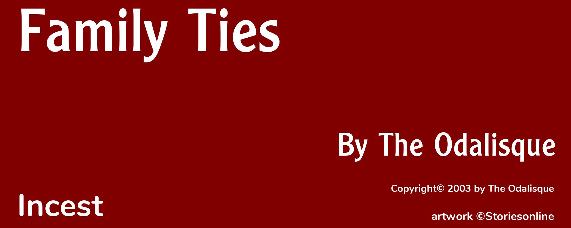 Family Ties - Cover