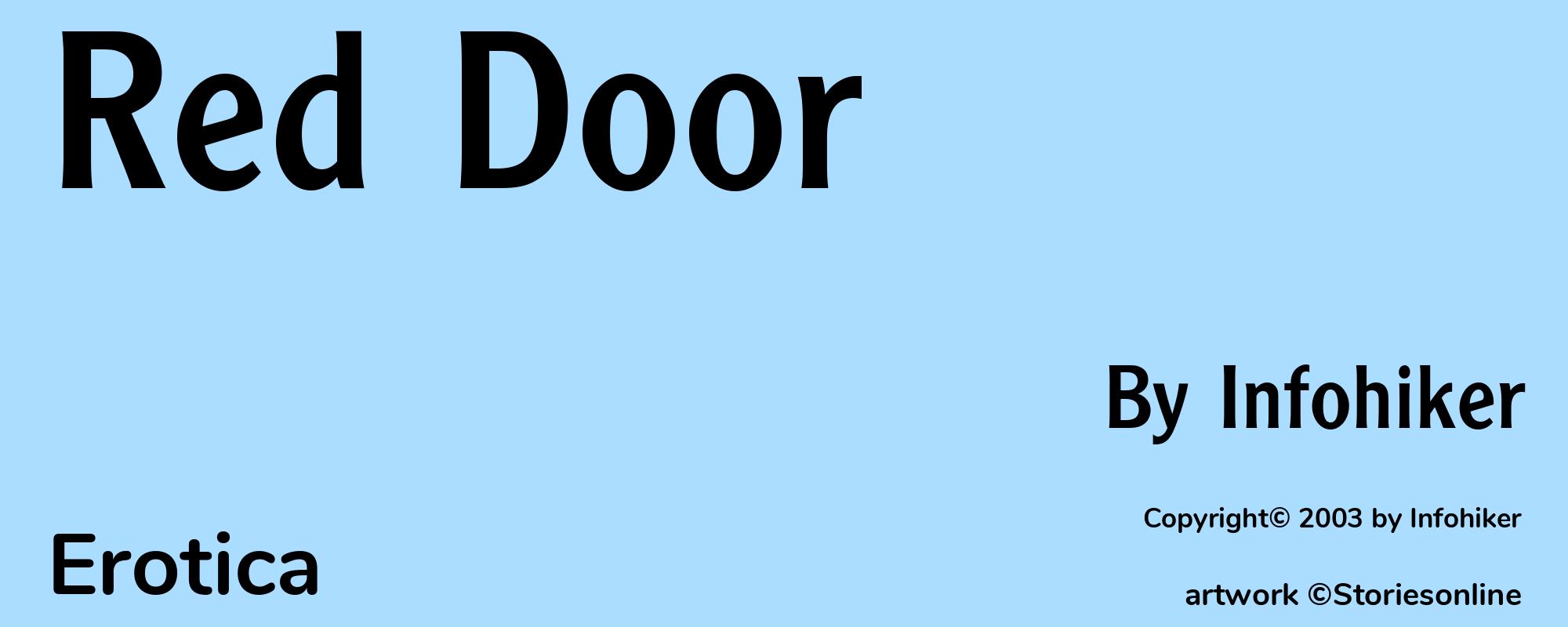 Red Door - Cover