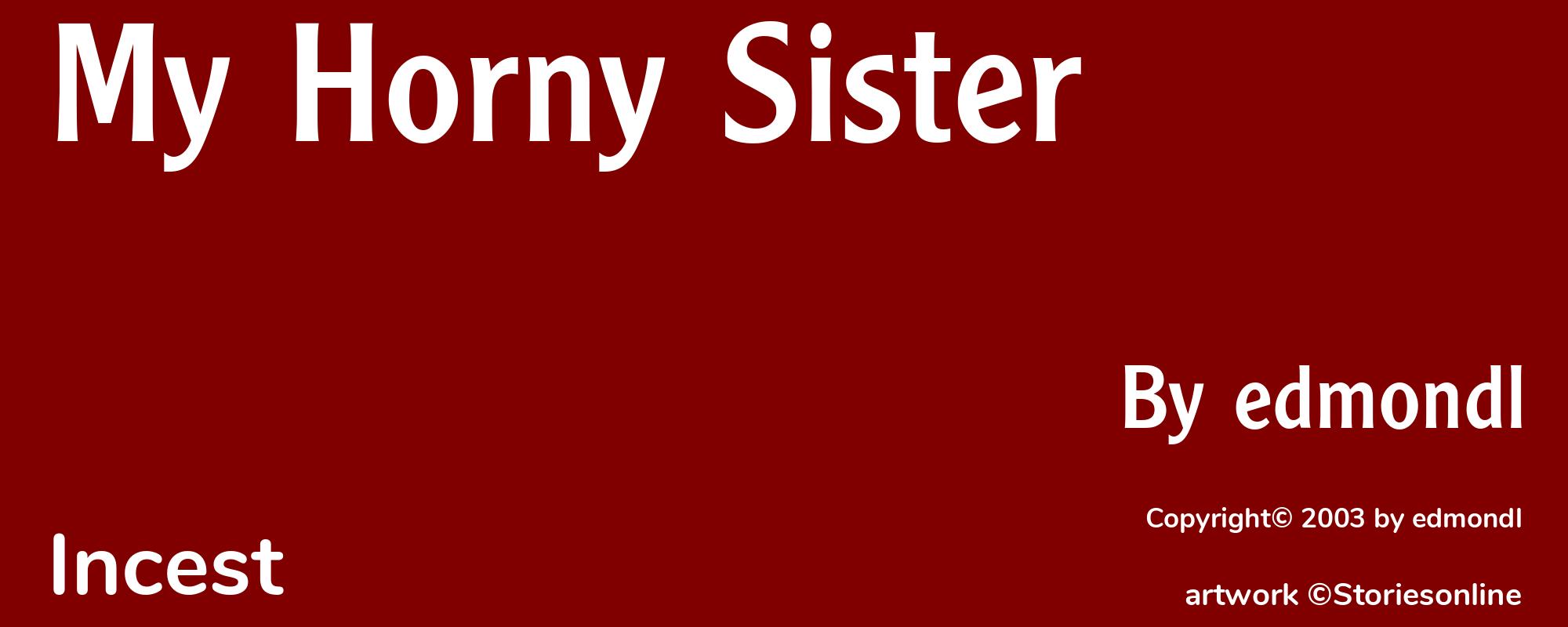 My Horny Sister - Cover