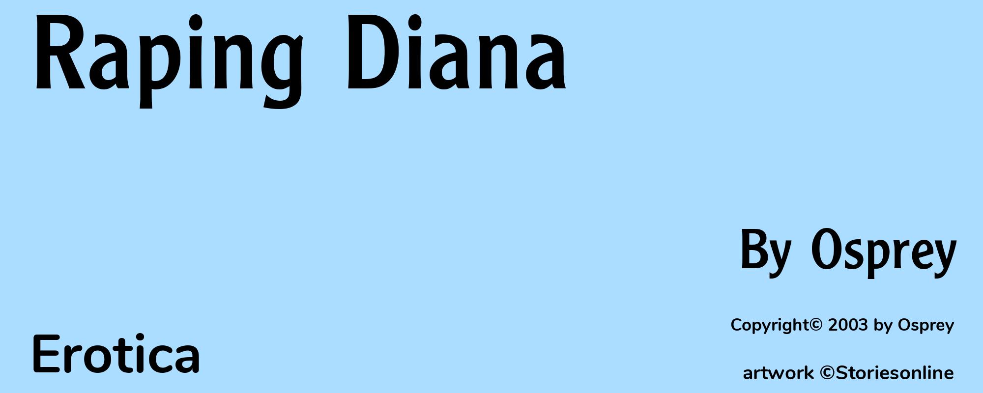 Raping Diana - Cover