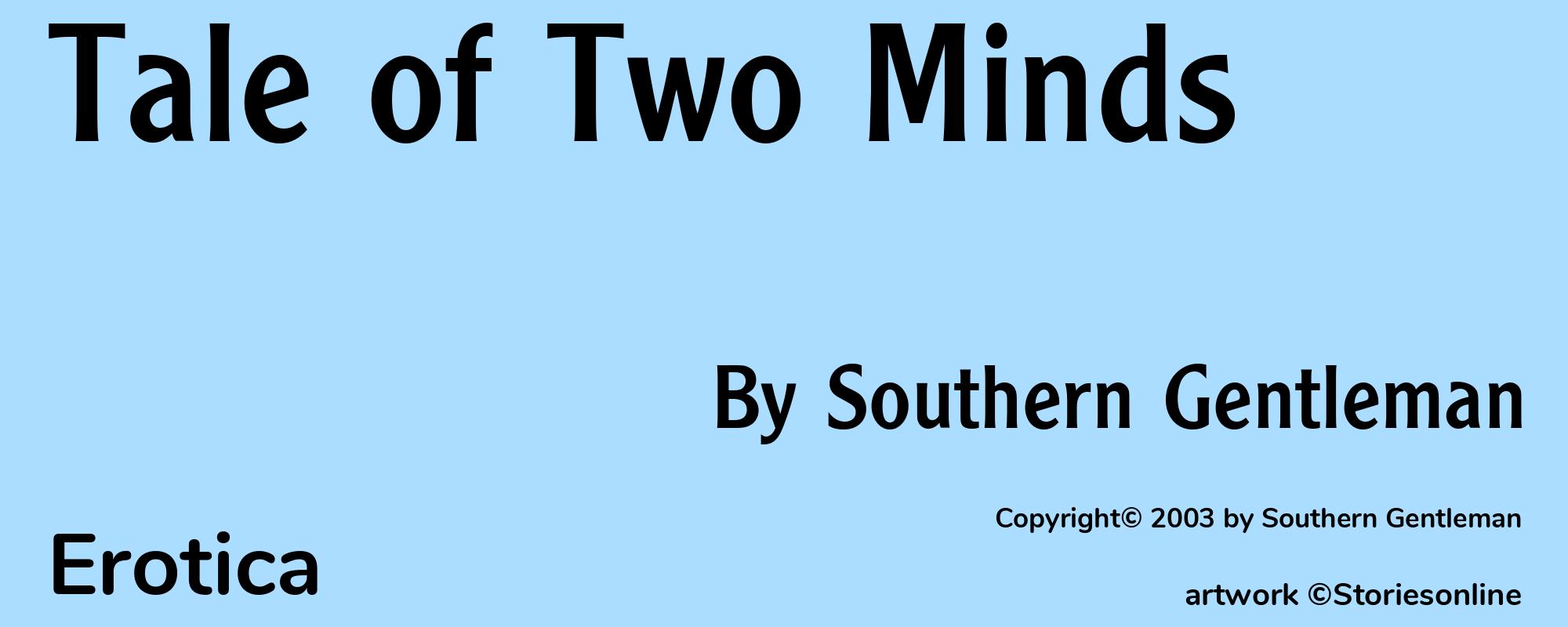 Tale of Two Minds - Cover