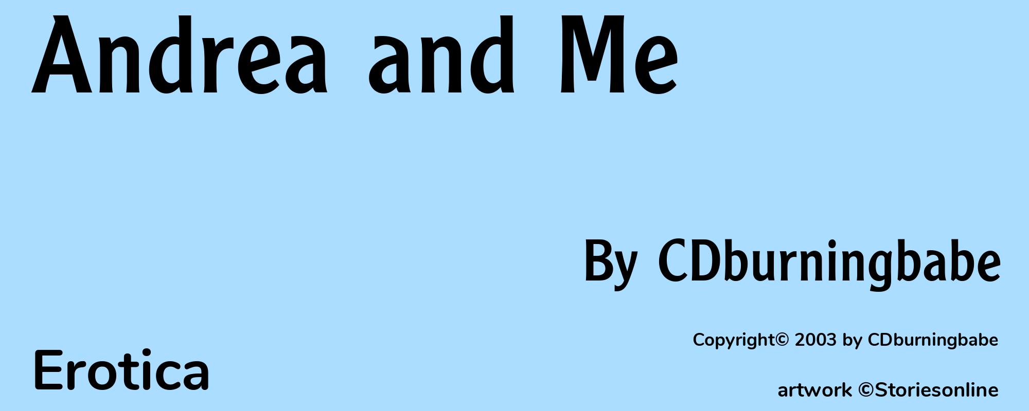 Andrea and Me - Cover