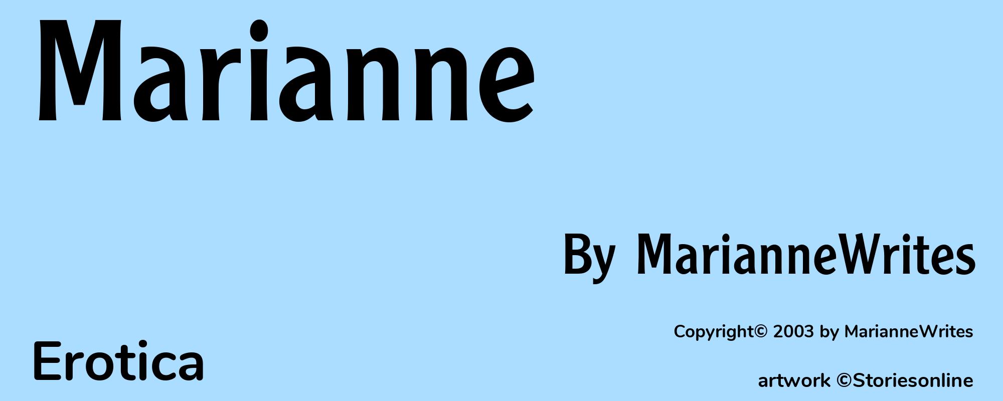 Marianne - Cover