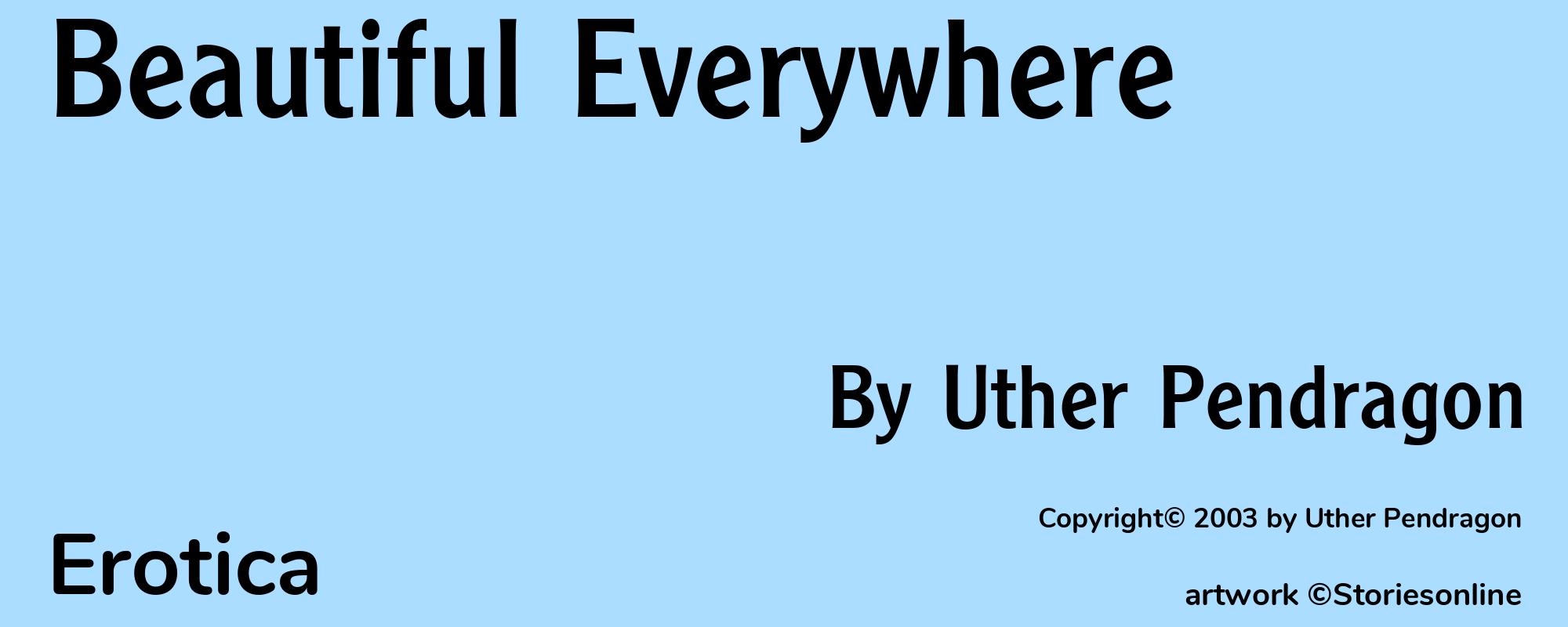 Beautiful Everywhere - Cover