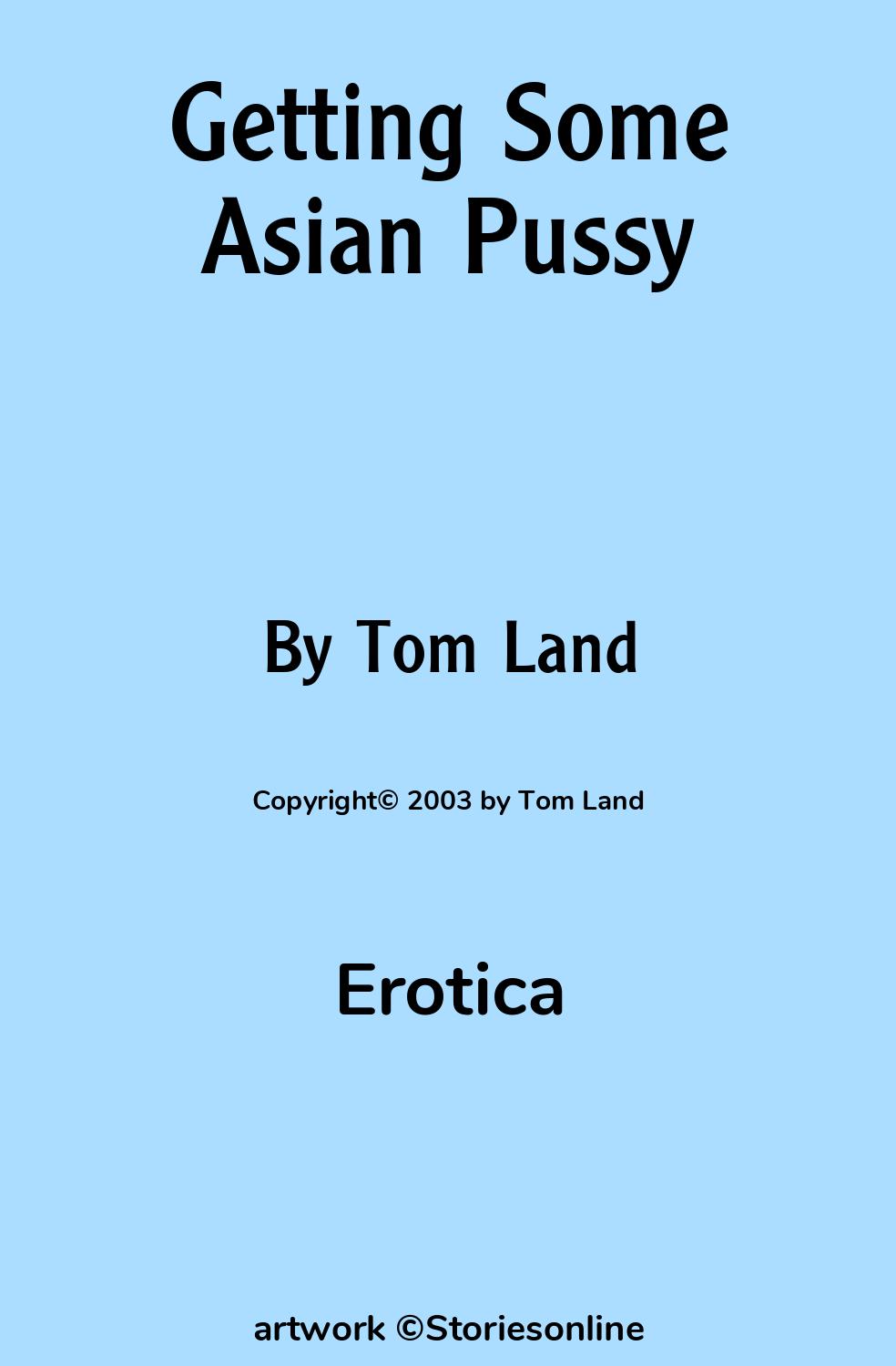 Erotica Sex Story: Getting Some Asian Pussy: Chapter 1 by Tom Land