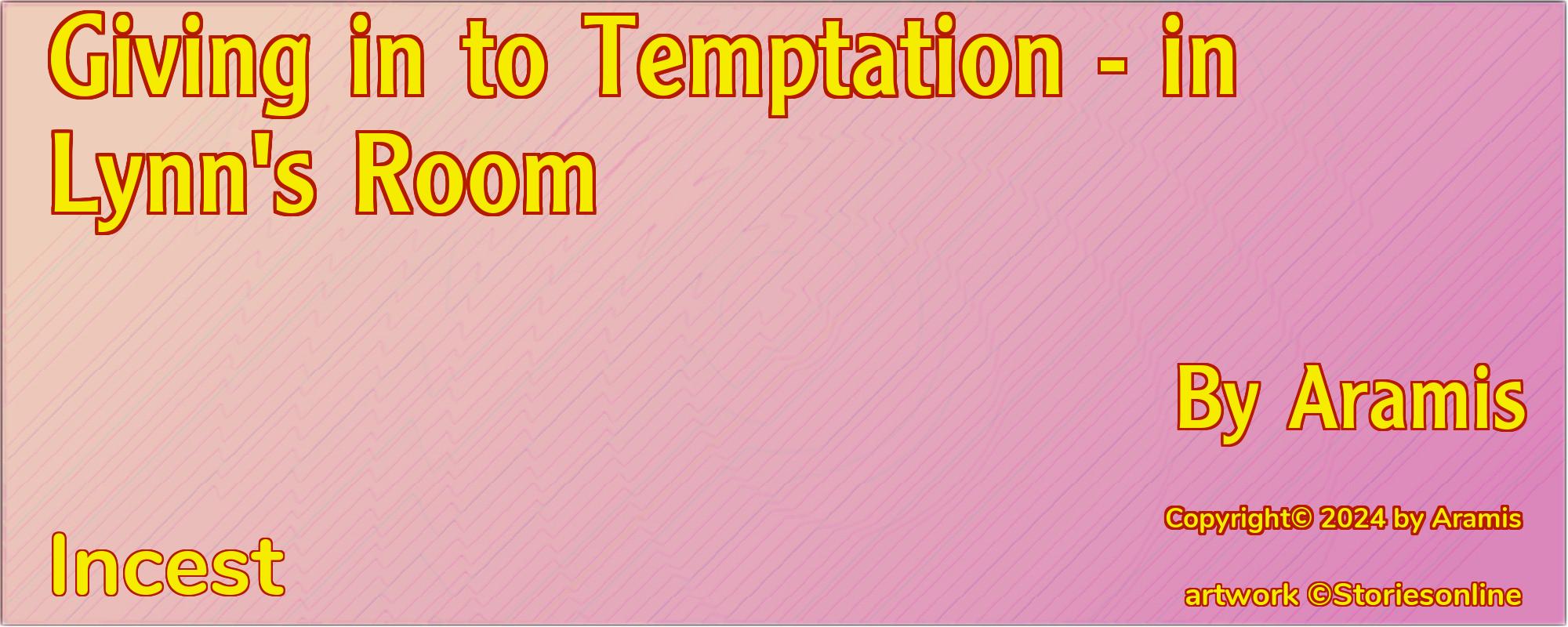 Giving in to Temptation - in Lynn's Room - Cover