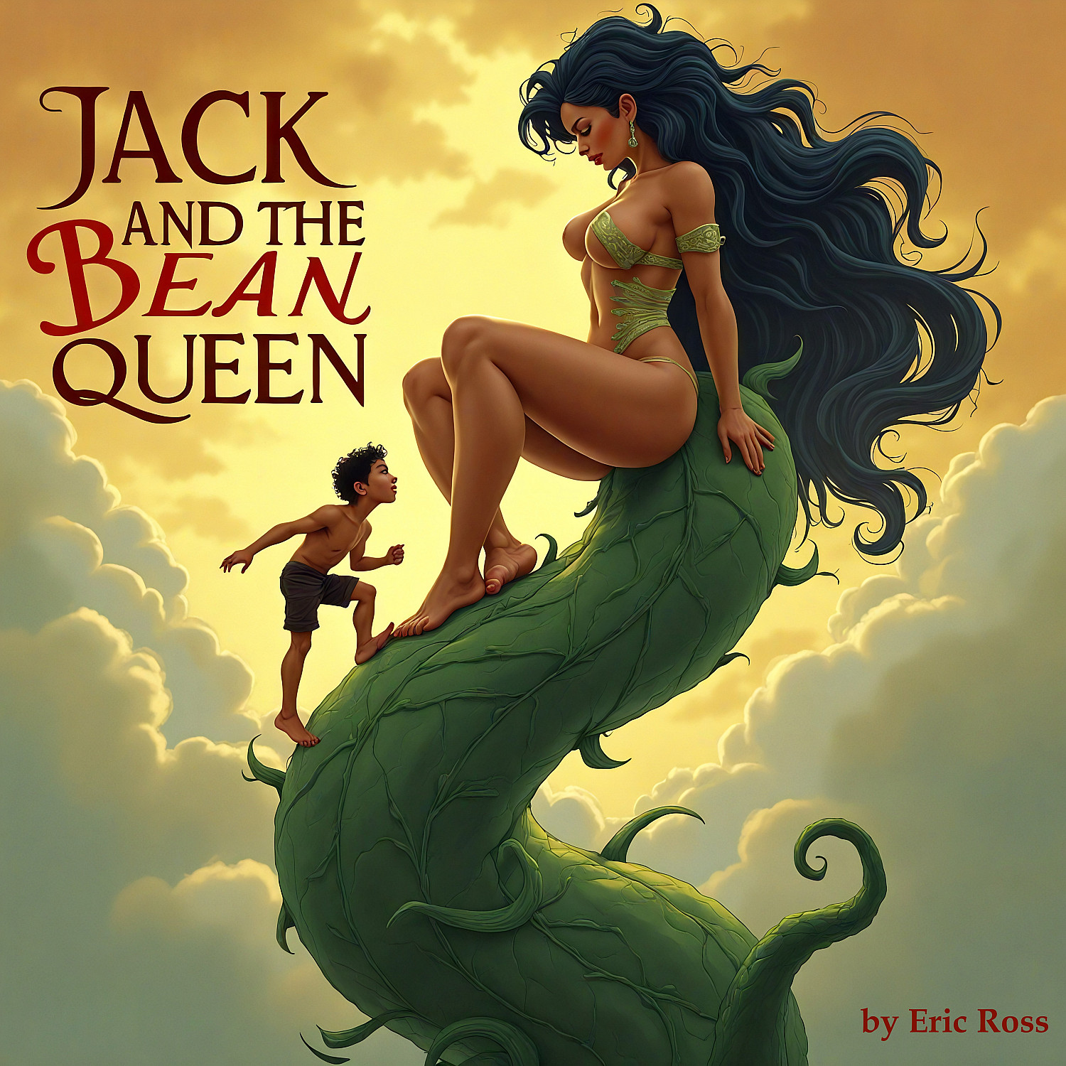 Jack and the Bean Queen: an Erotic Tall Tale - Cover