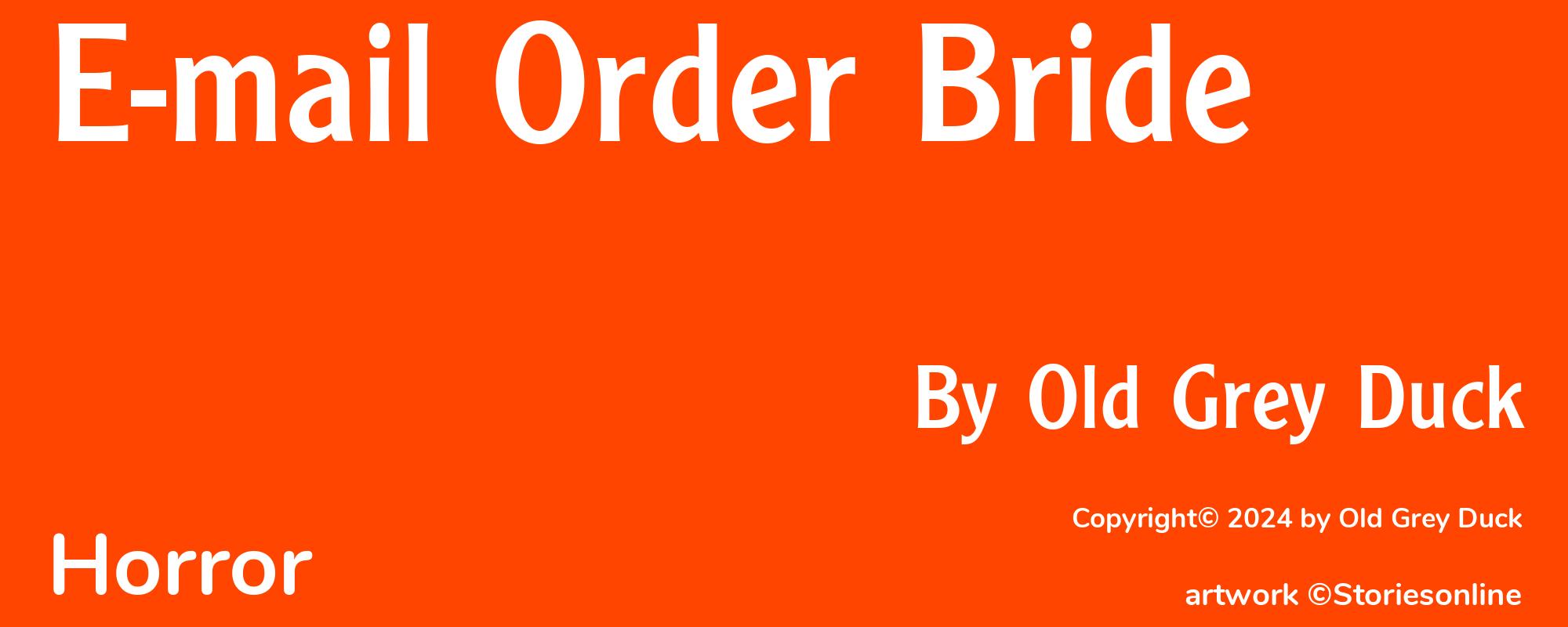 E-mail Order Bride - Cover