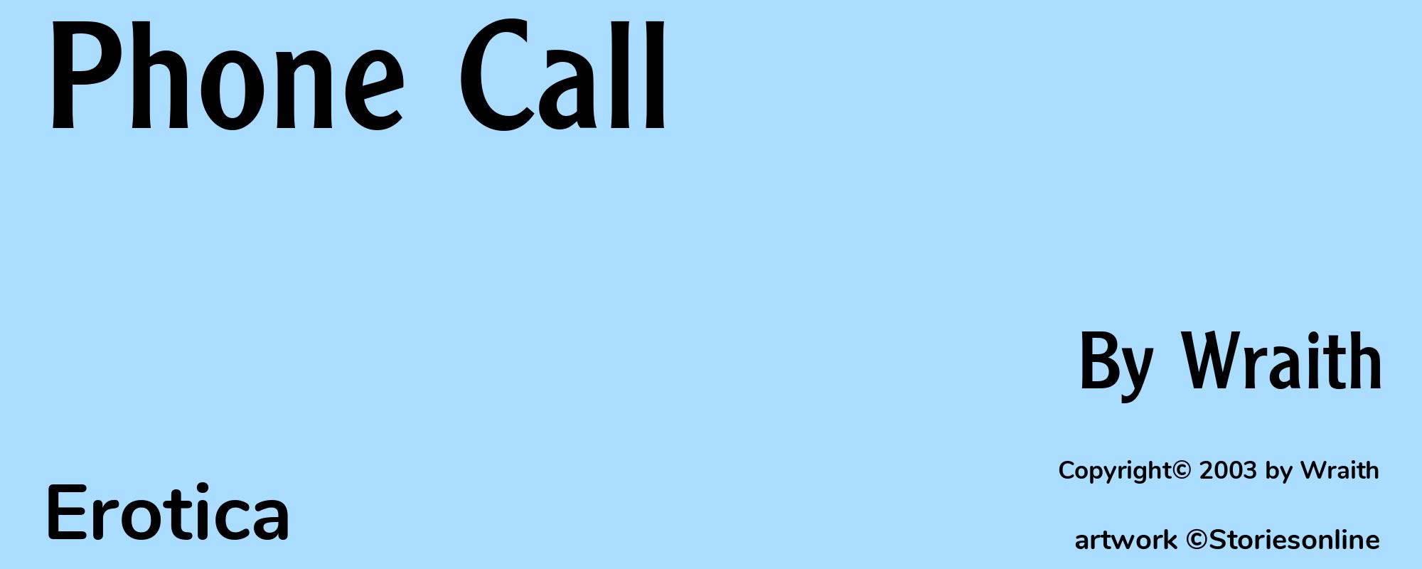 Phone Call - Cover