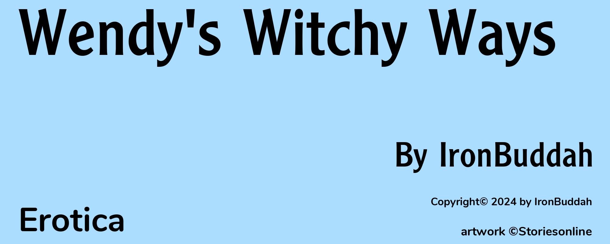 Wendy's Witchy Ways - Cover