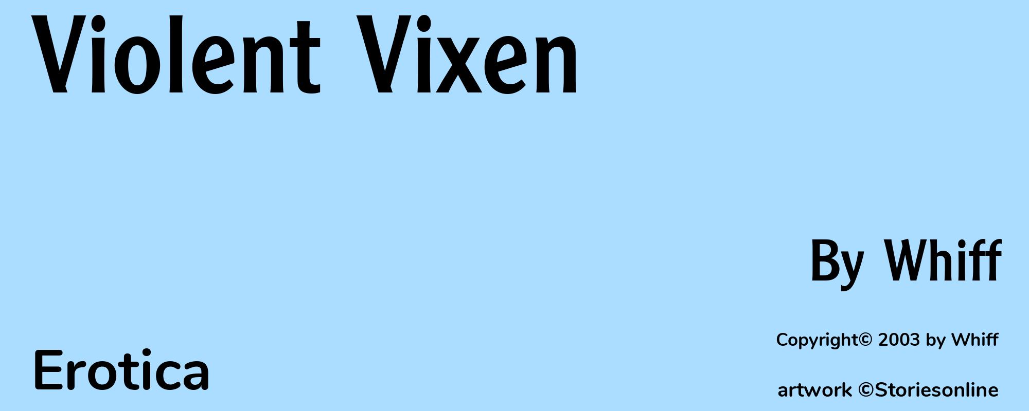 Violent Vixen - Cover