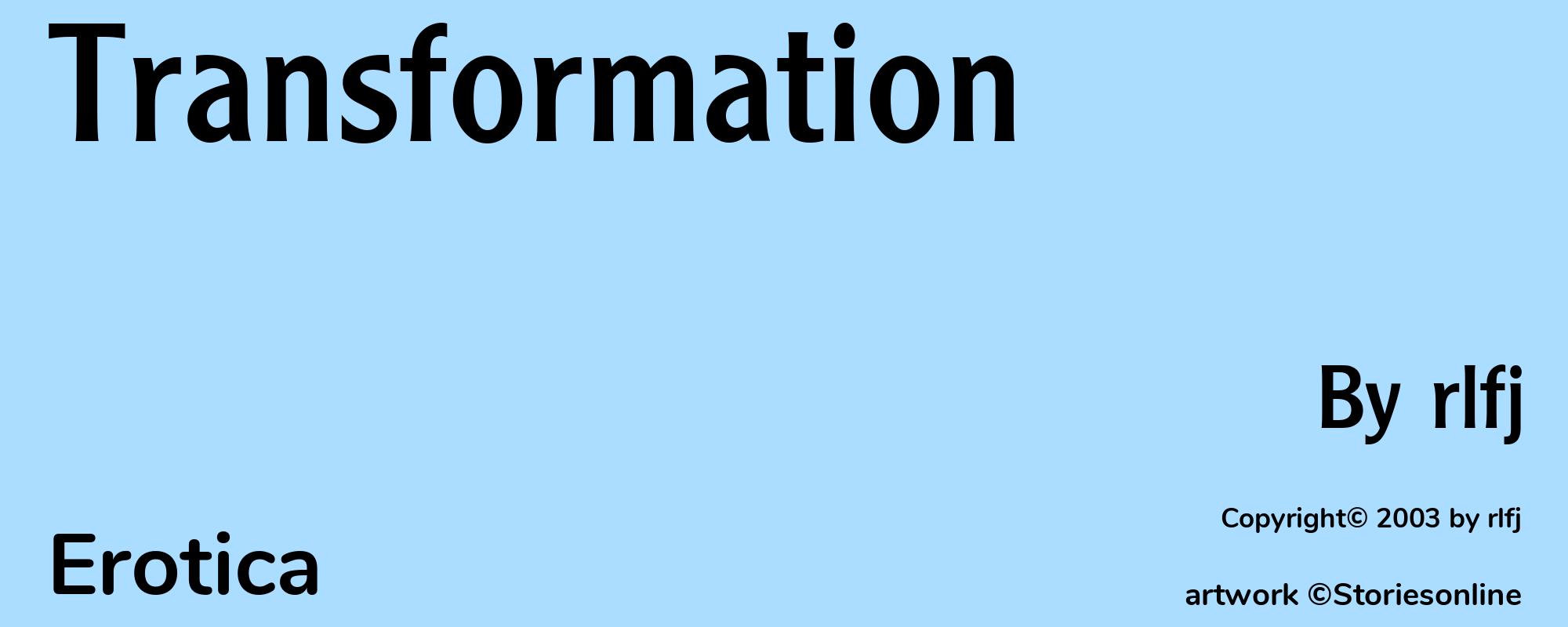 Transformation - Cover