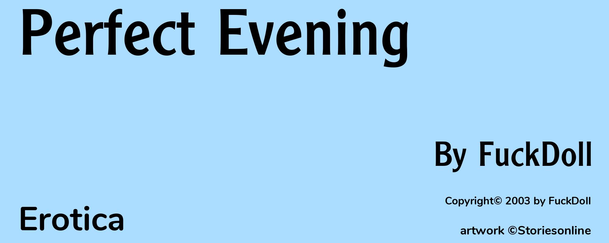 Perfect Evening - Cover