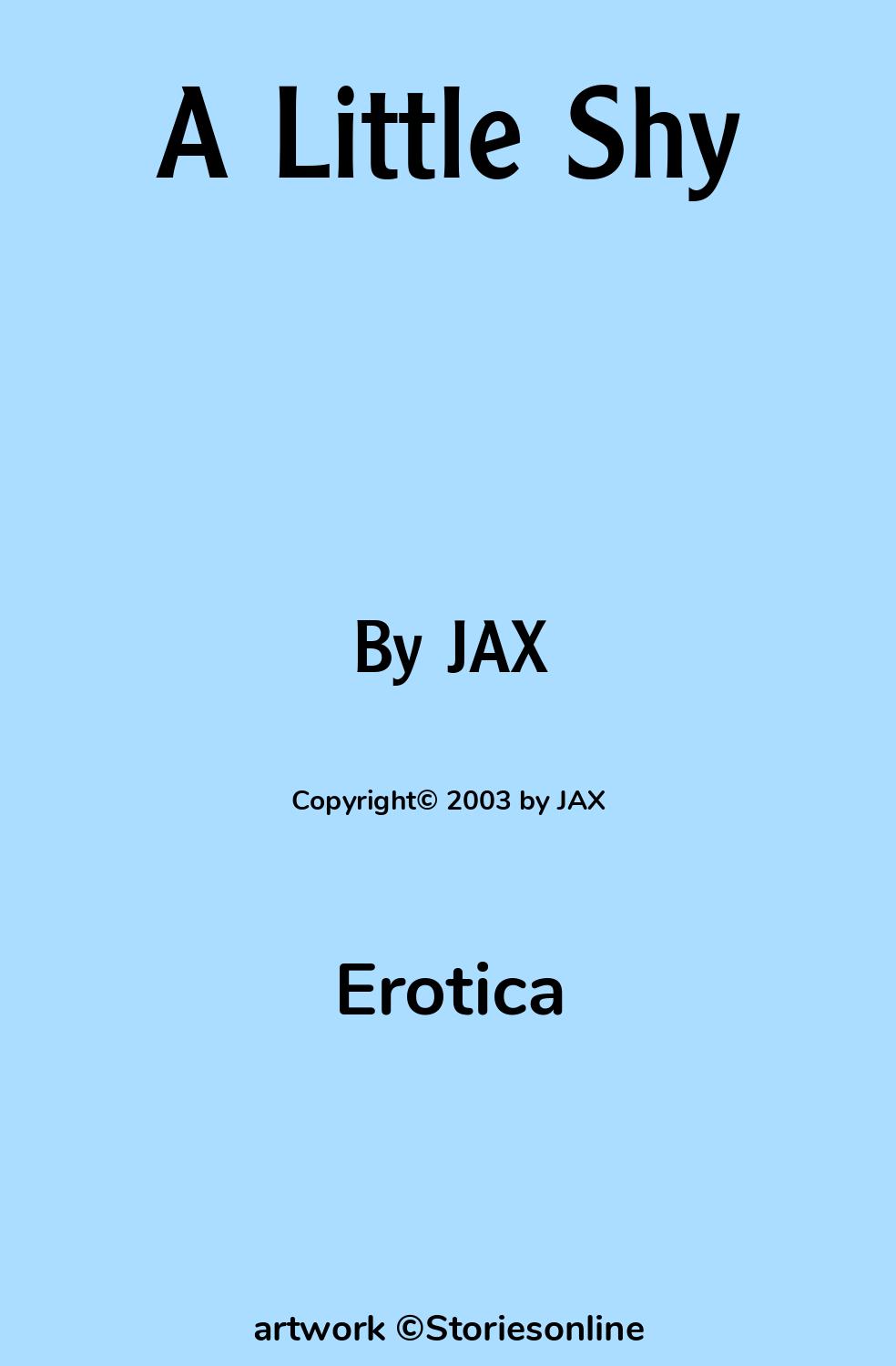 A Little Shy - Erotica Sex Story