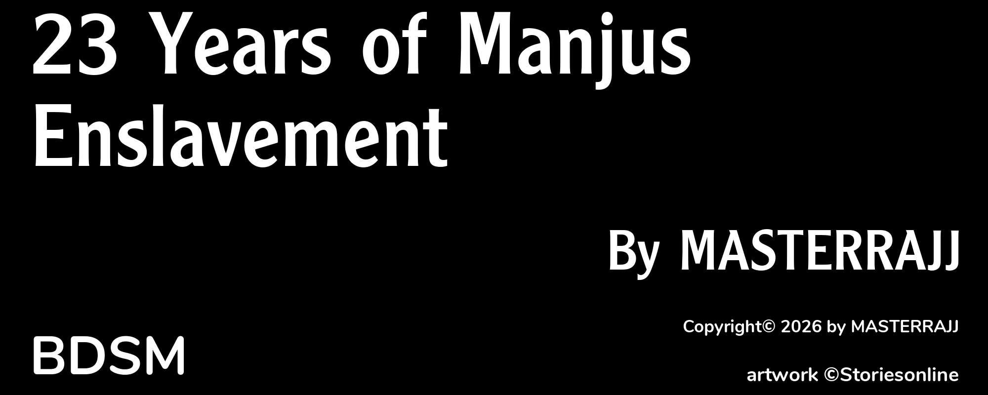 23 Years of Manjus Enslavement - Cover