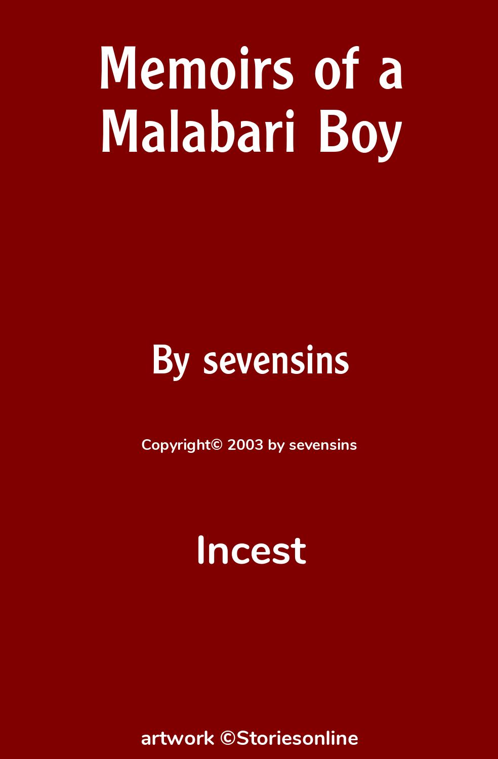 Memoirs of a Malabari Boy - Incest Sex Story