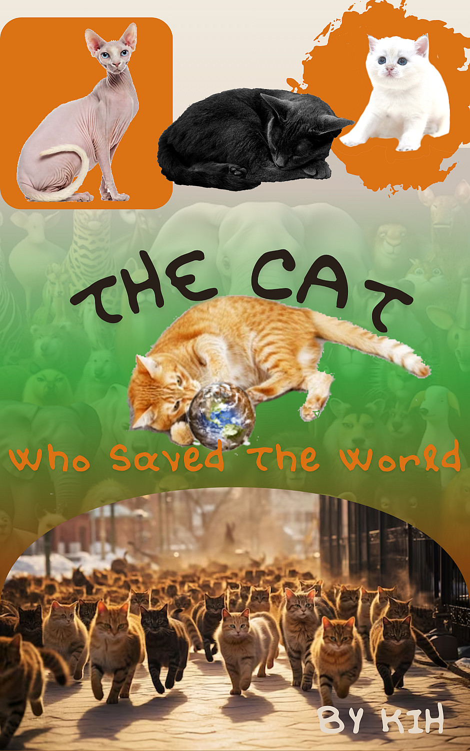 The Cat Who Saved the World - Cover