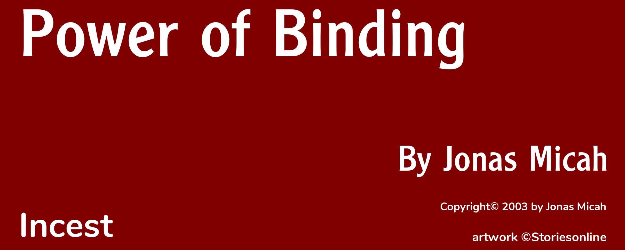 Power of Binding - Cover