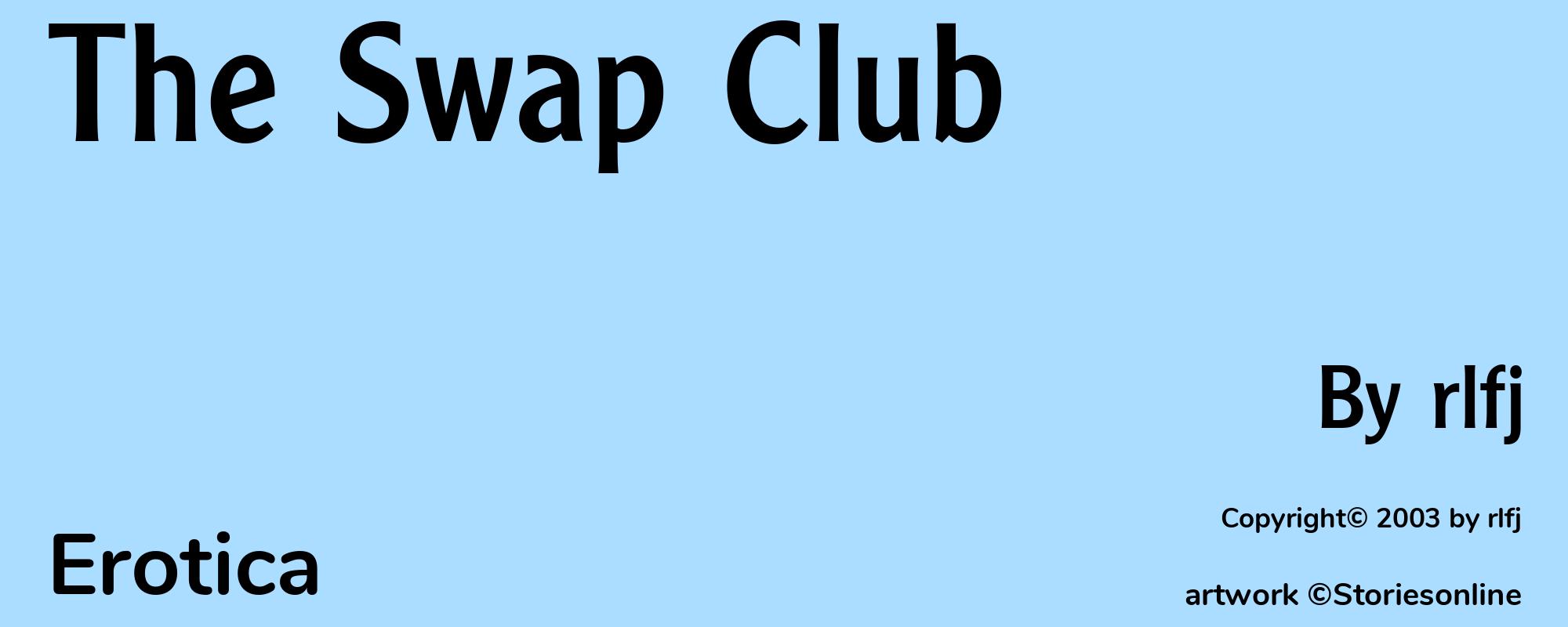 The Swap Club - Cover