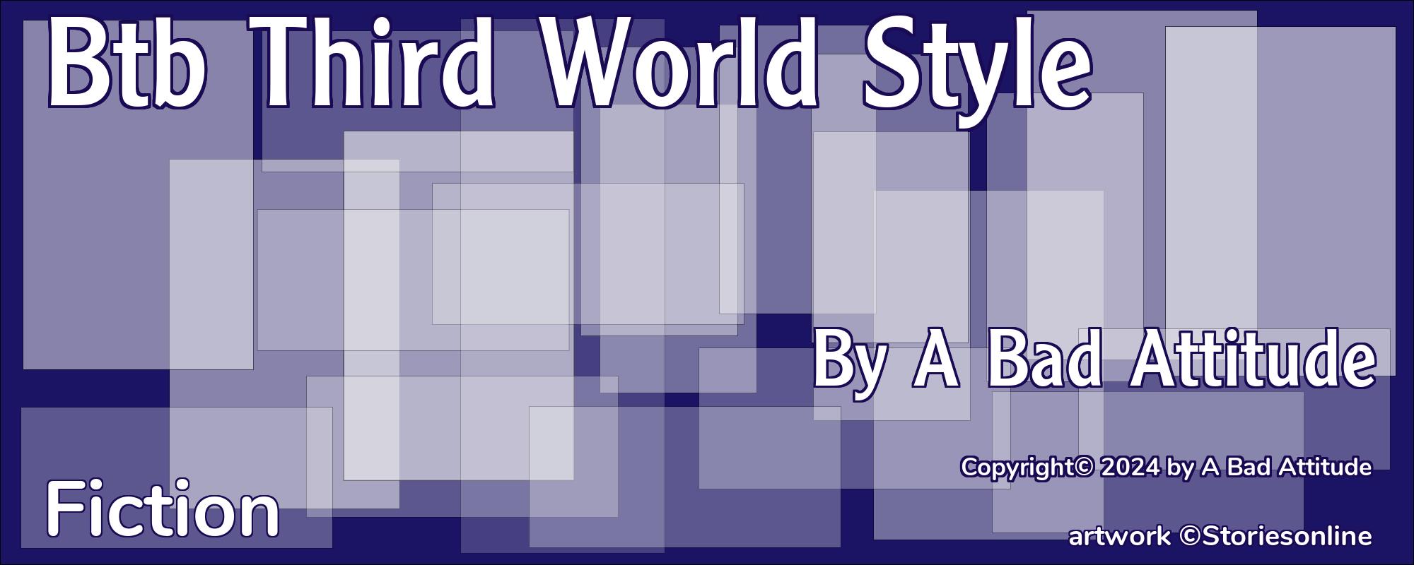 Btb Third World Style - Cover