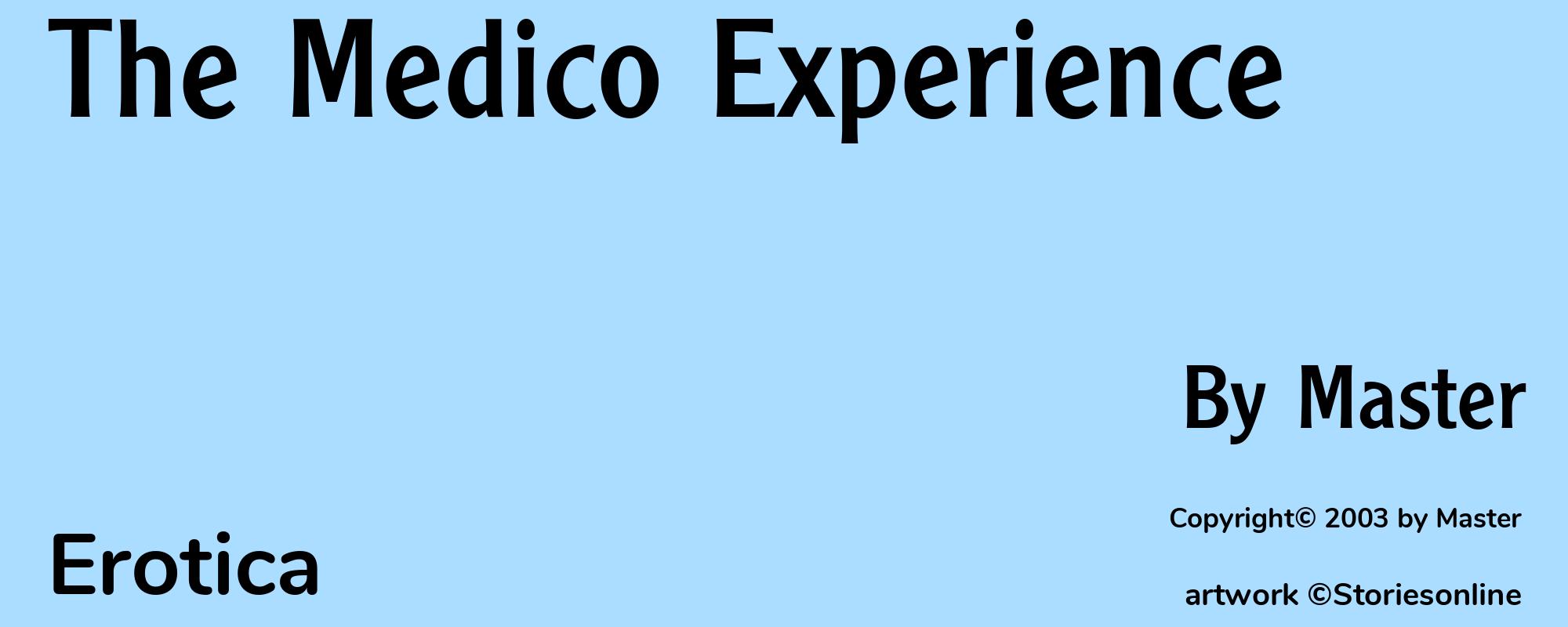 The Medico Experience - Cover