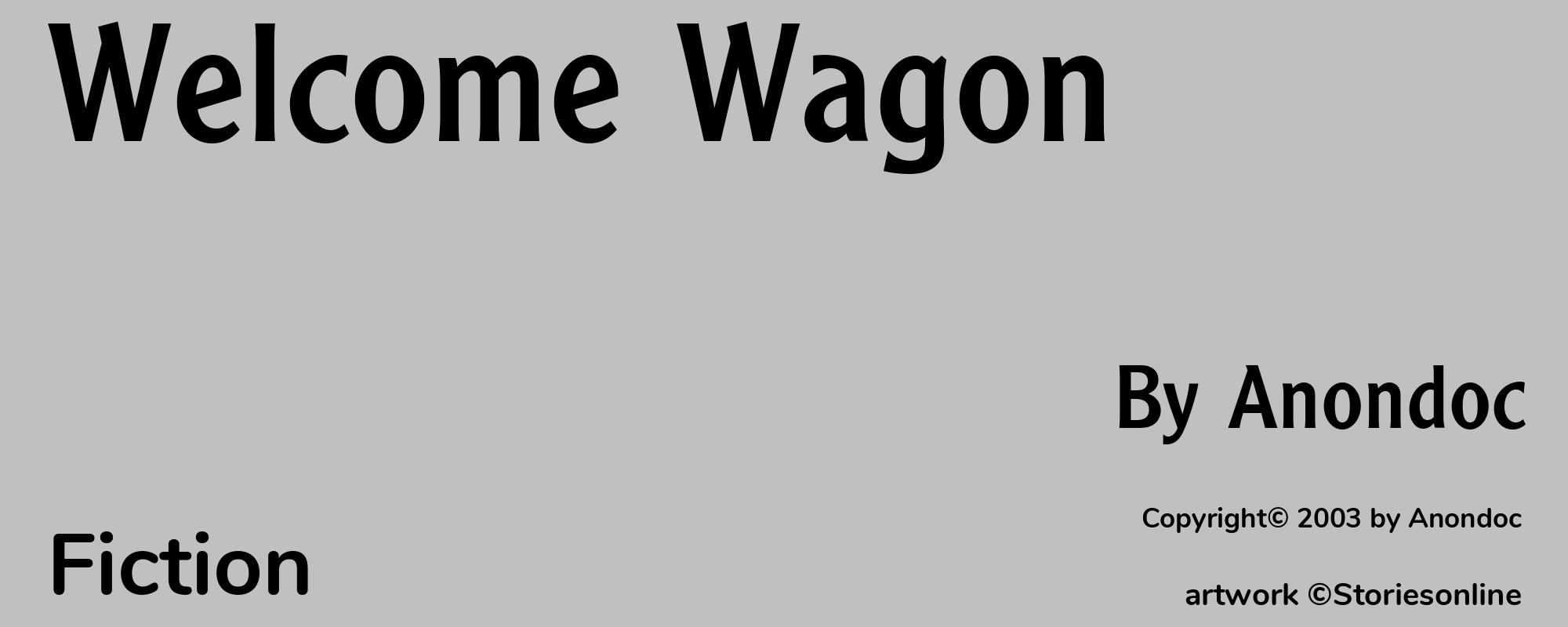 Welcome Wagon - Cover