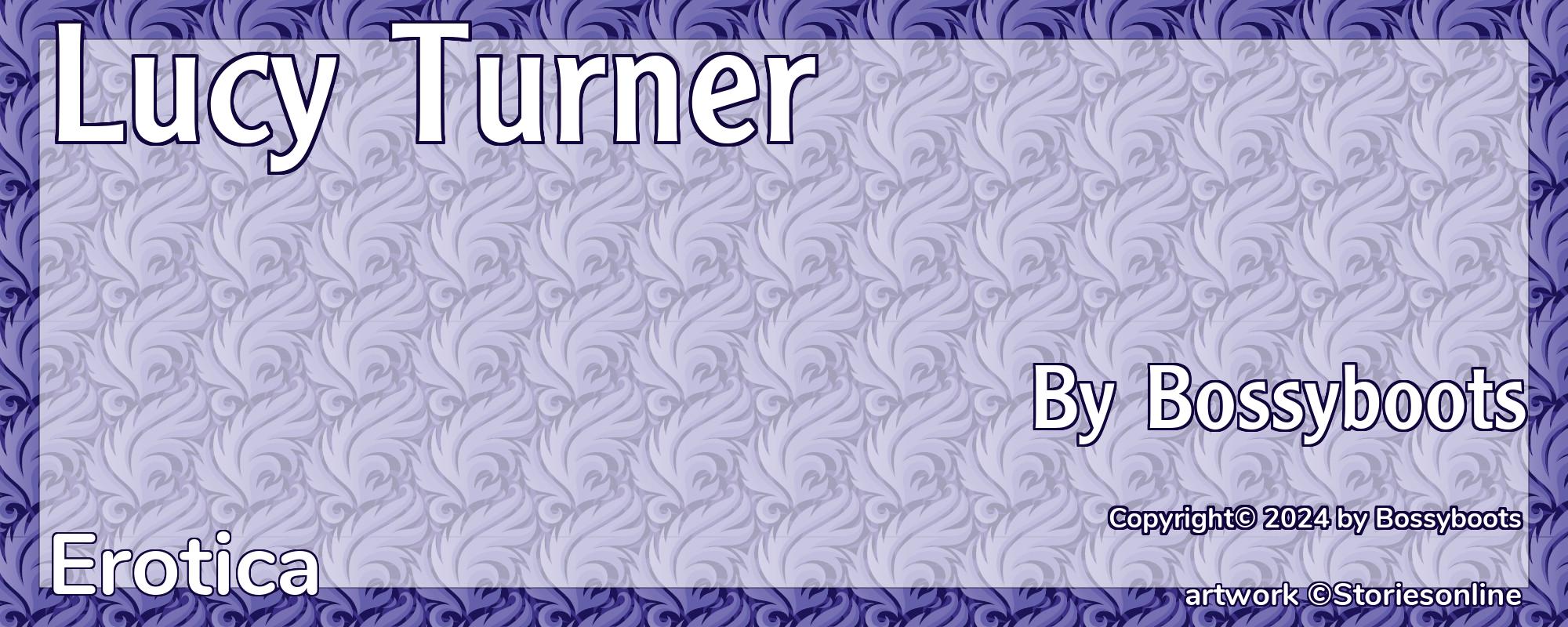 Lucy Turner - Cover