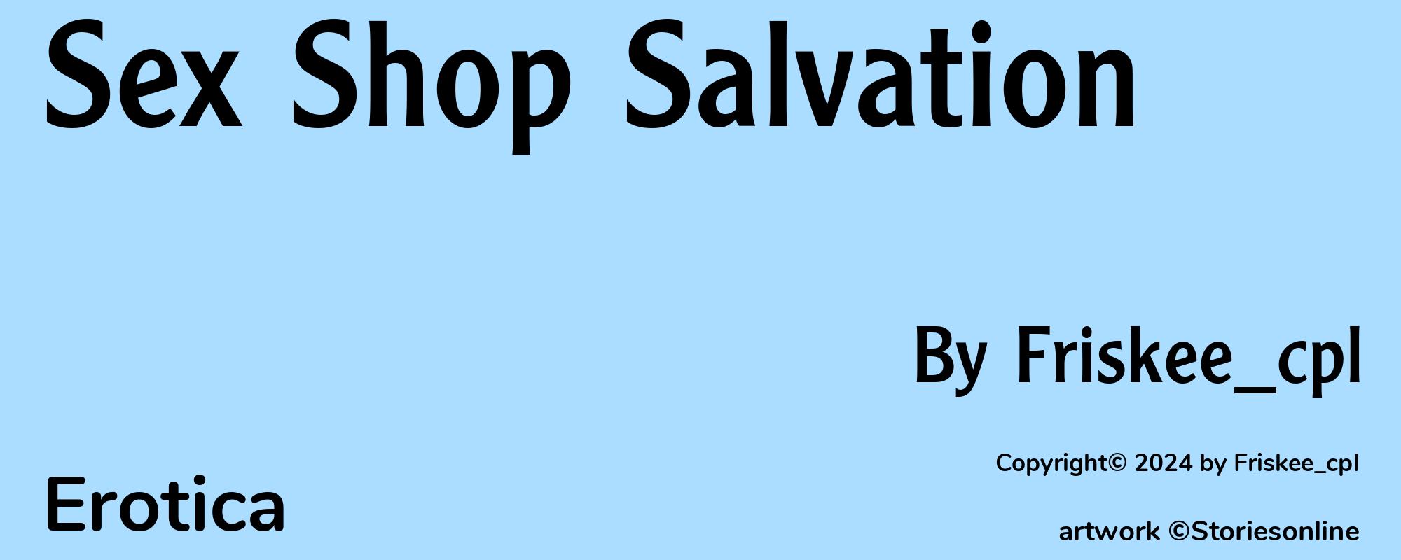 Sex Shop Salvation - Cover