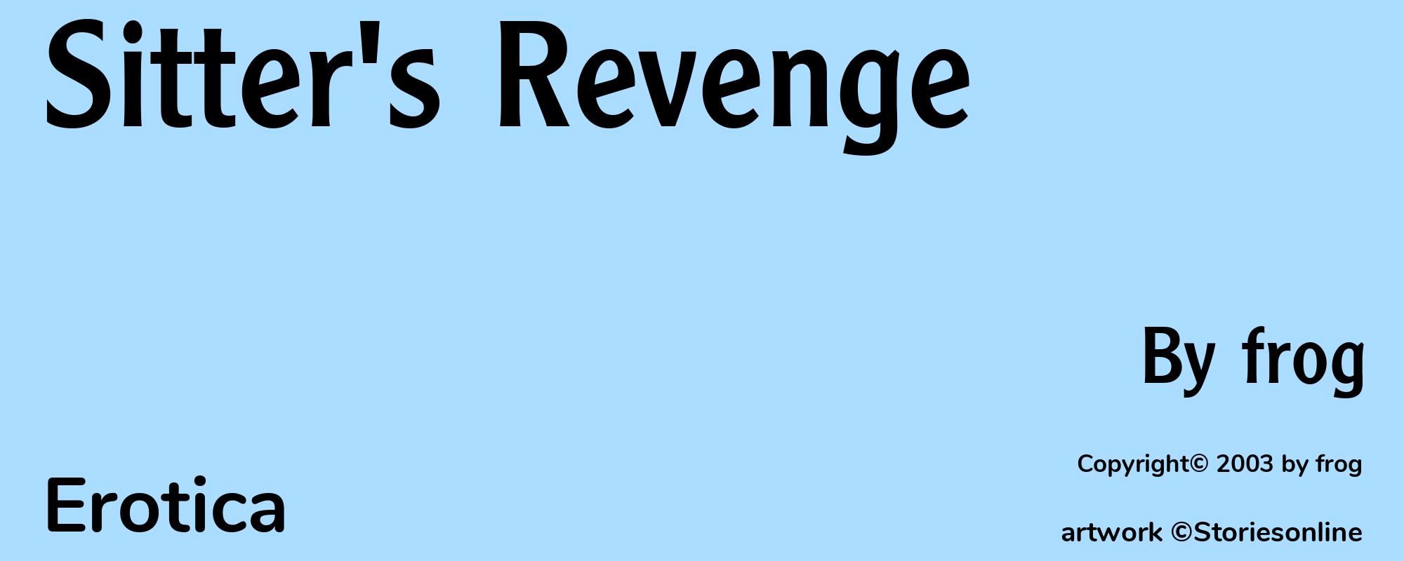 Sitter's Revenge - Cover