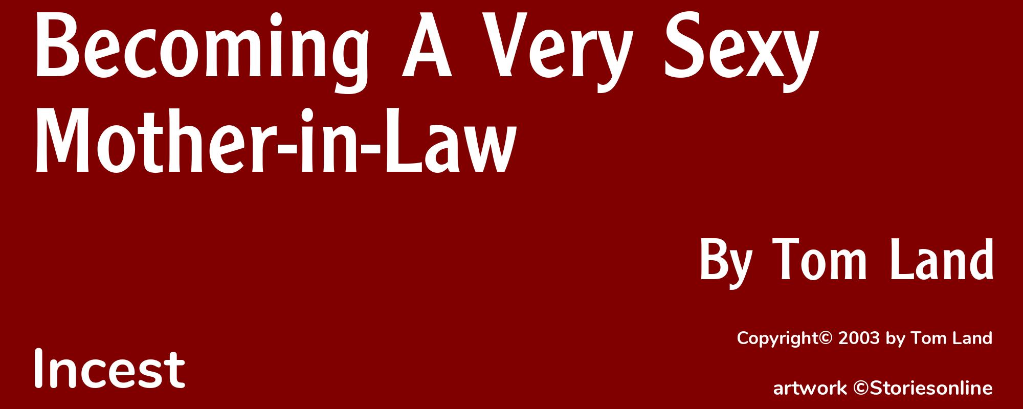 Becoming A Very Sexy Mother-in-Law - Cover