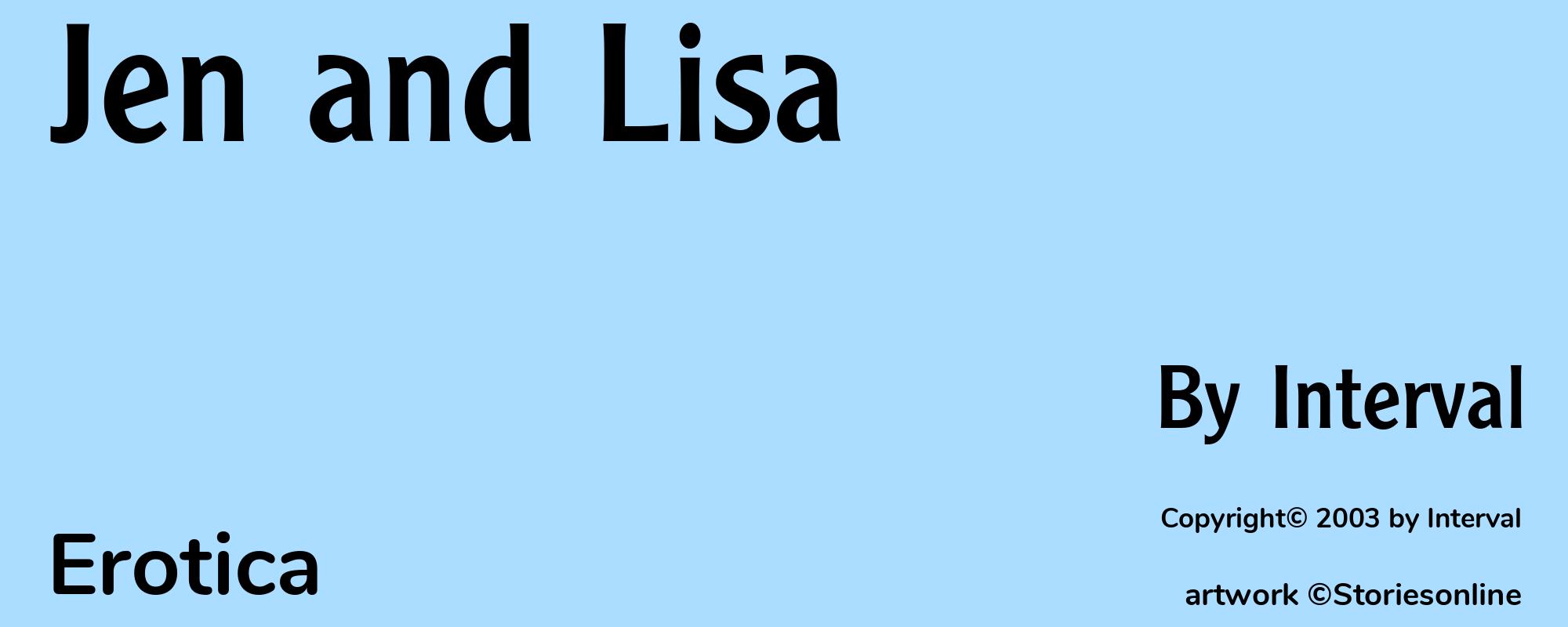 Jen and Lisa - Cover