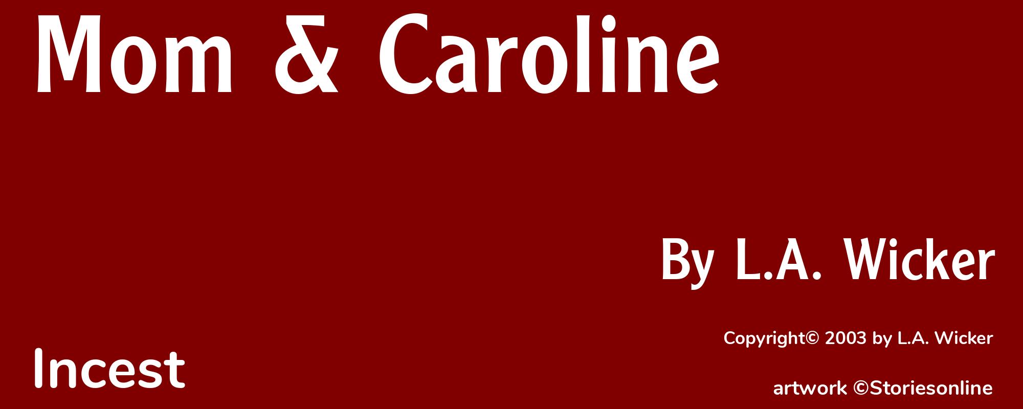 Mom & Caroline - Cover