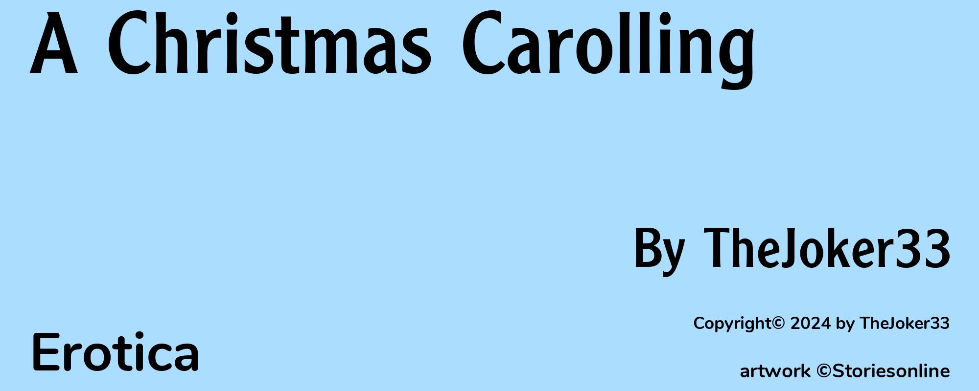 A Christmas Carolling - Cover