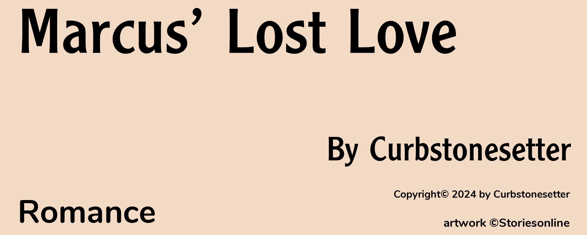 Marcus’ Lost Love - Cover